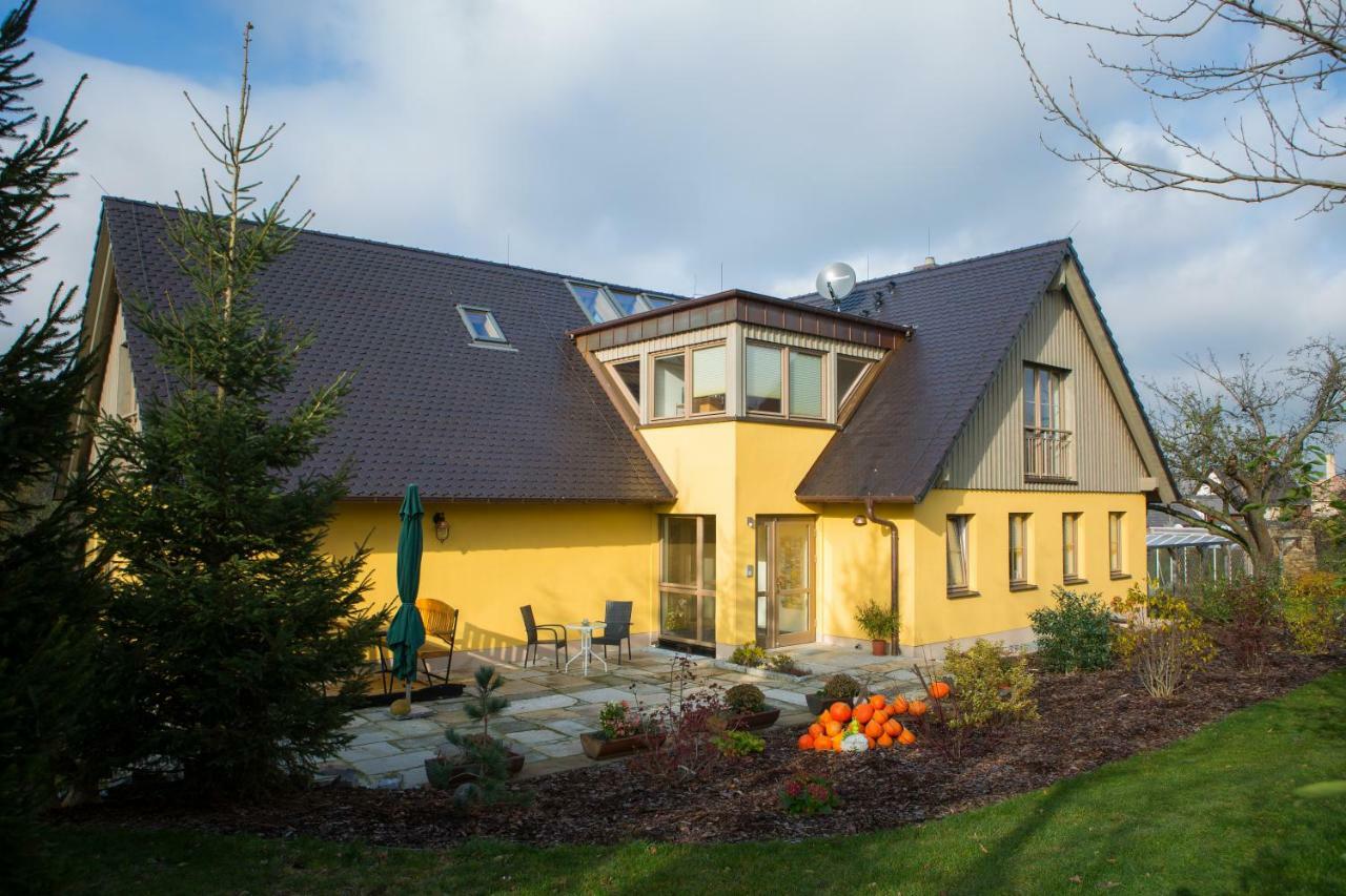 Pension Raupennest Mit Blockhaussauna バウツェン エクステリア 写真